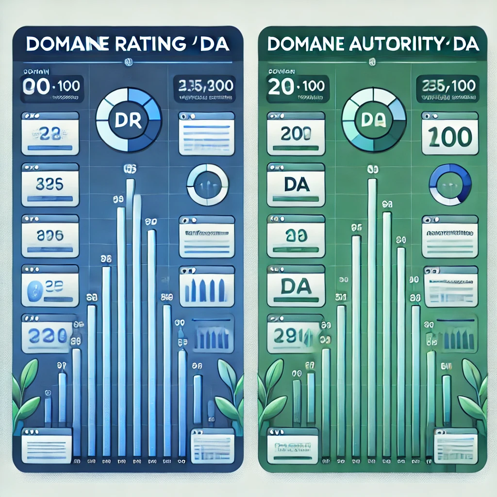 Domain Rating vs Domain Authority